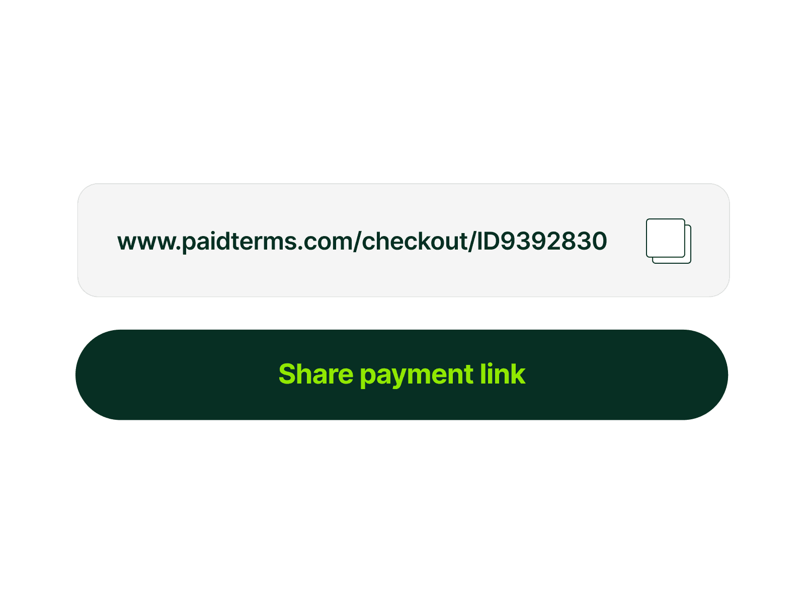 Send payment link